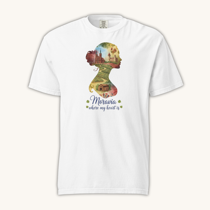 Moravia Where My Heart Is – Women’s T-Shirt