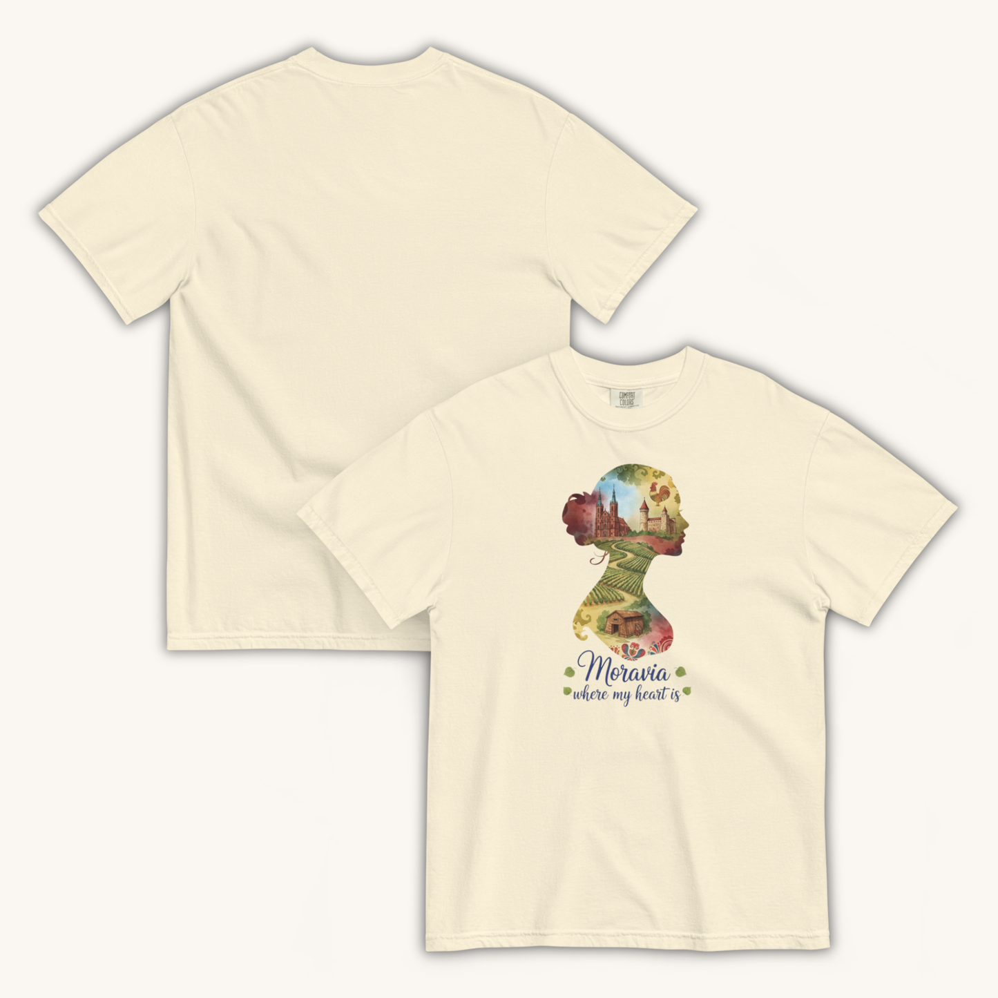 Moravia Where My Heart Is – Women’s T-Shirt