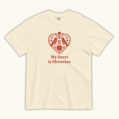 My Heart Is Moravian – Women’s T-Shirt