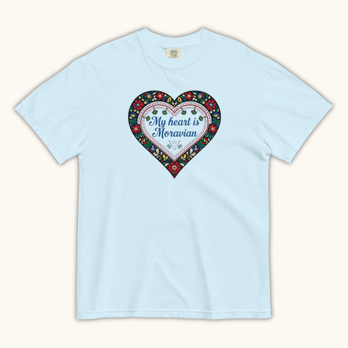 My Heart Is Moravian – Women’s T-Shirt