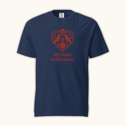 My Heart Is Moravian – Women’s T-Shirt