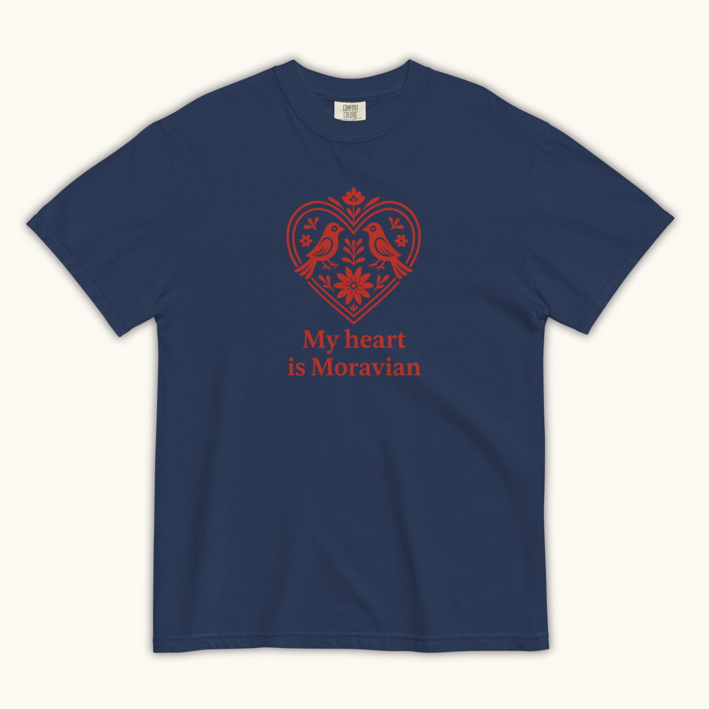 My Heart Is Moravian – Women’s T-Shirt