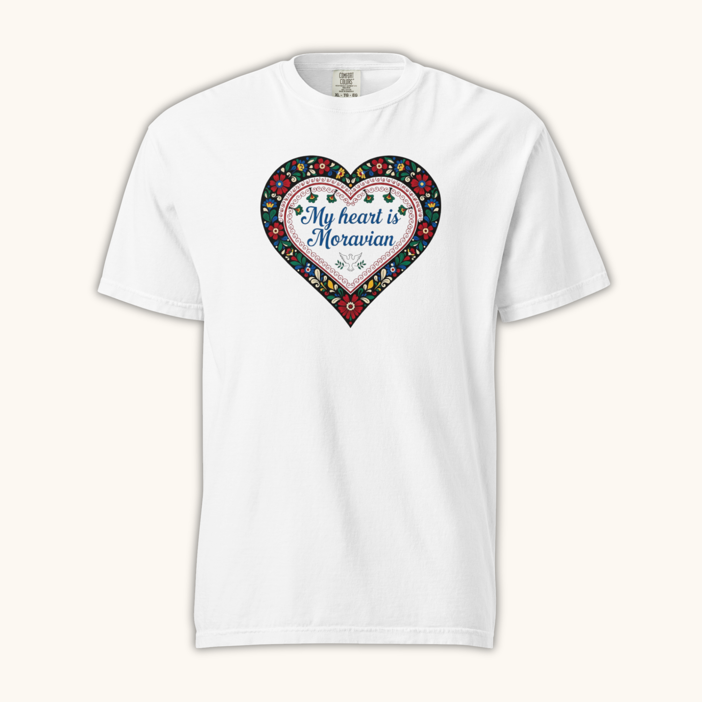 My Heart Is Moravian – Women’s T-Shirt