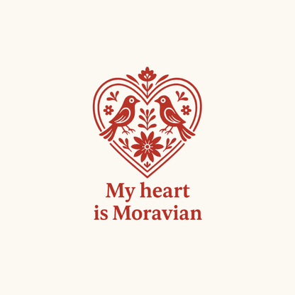 My Heart Is Moravian – Women’s T-Shirt