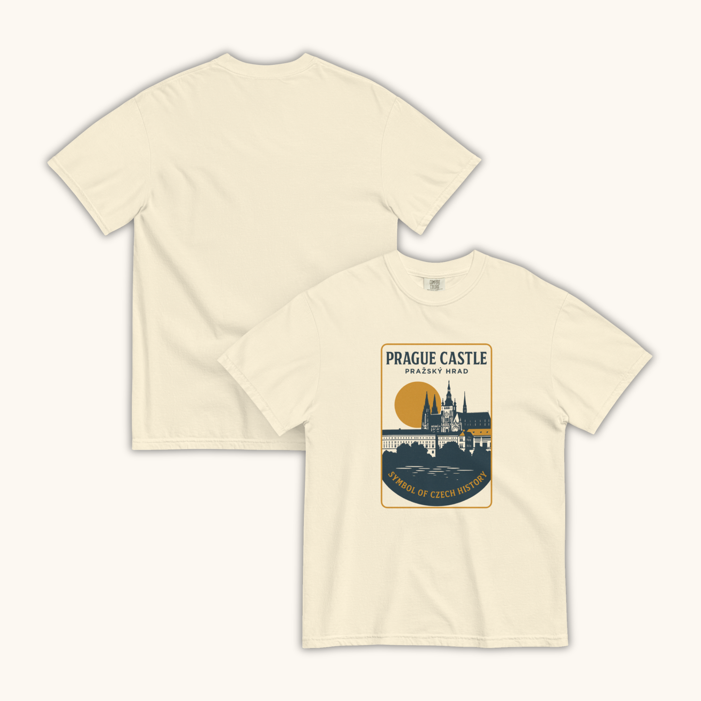 Prague Castle Symbol of Czech History – Unisex T-Shirt