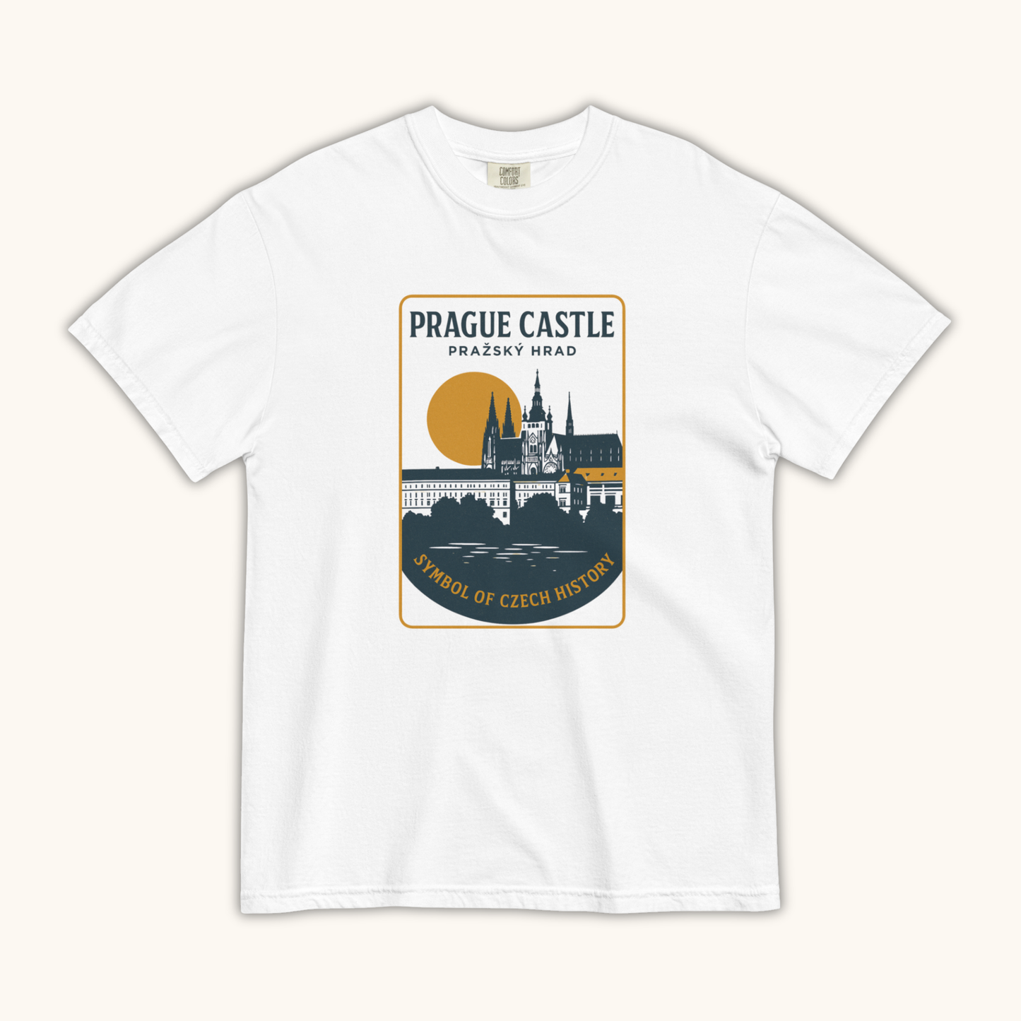 Prague Castle Symbol of Czech History – Unisex T-Shirt