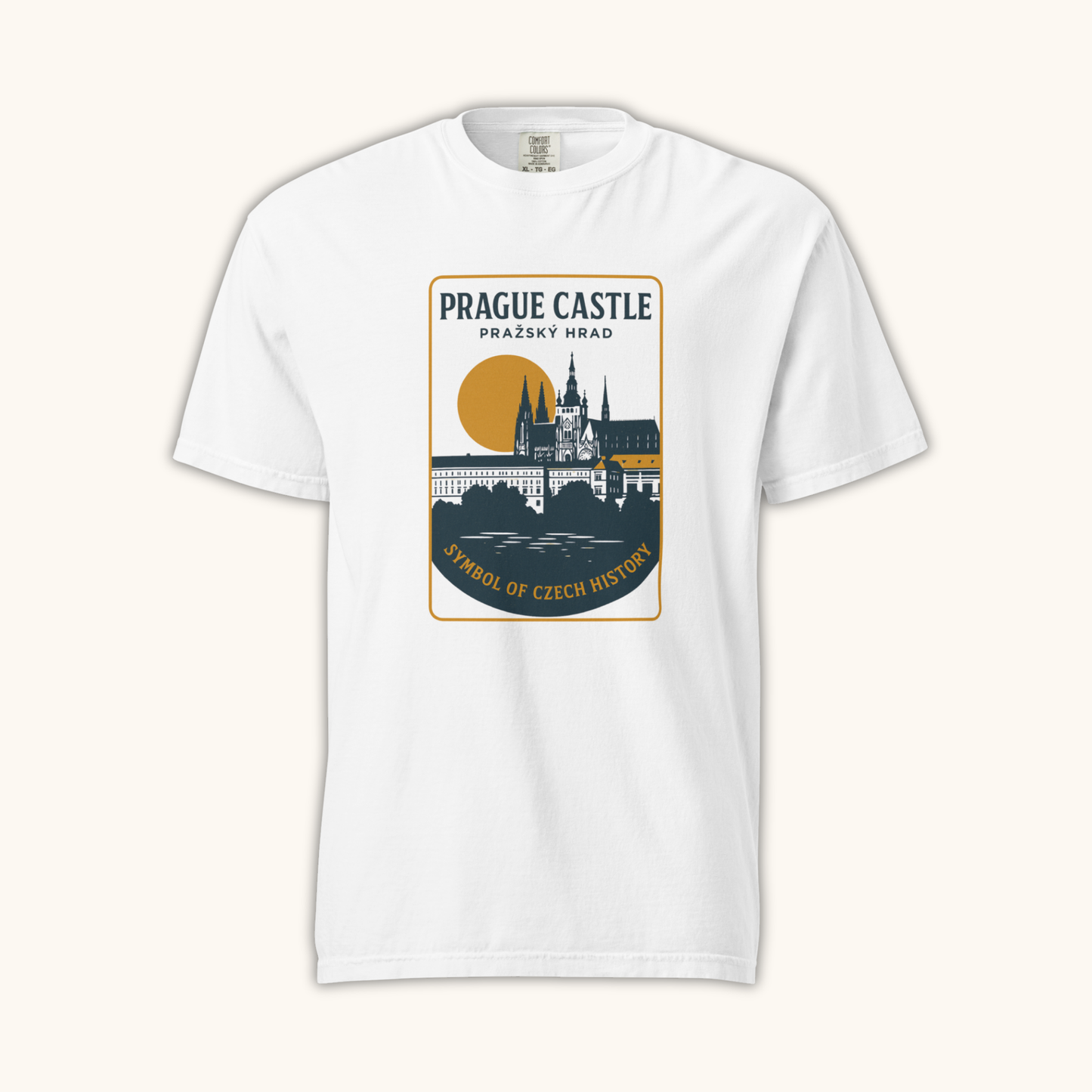 Prague Castle Symbol of Czech History – Unisex T-Shirt