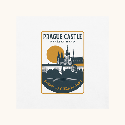 Prague Castle Symbol of Czech History – Unisex T-Shirt