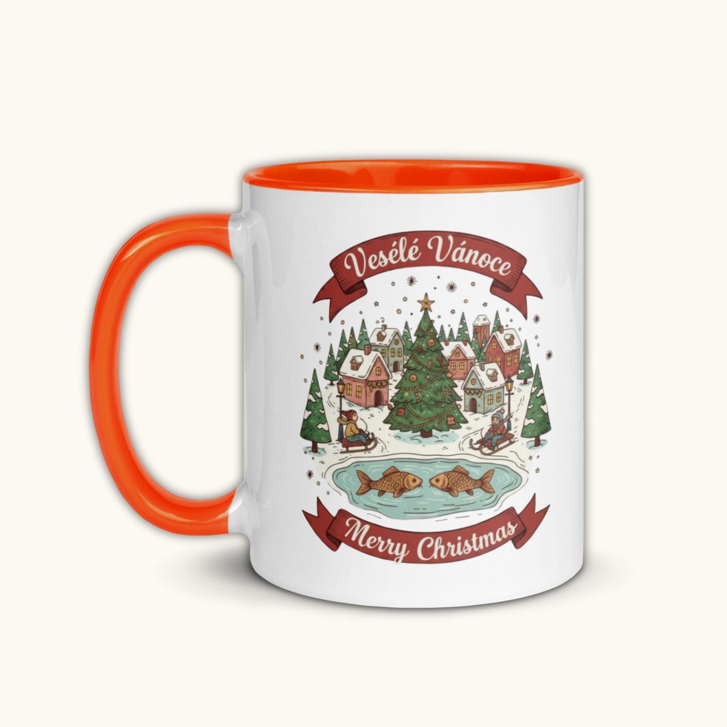 Veselé Vánoce Merry Christmas – Festive Holiday Mug