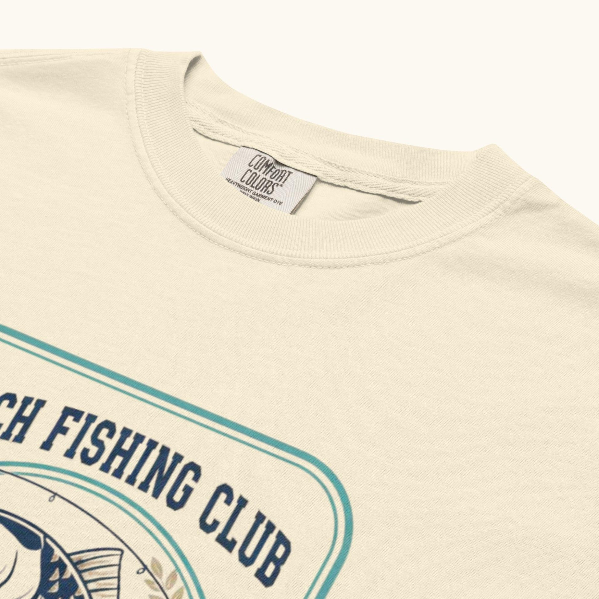 Czech Fishing Club Lifestyle t-shirt with illustrated fish design inspired by Bohemia rivers
