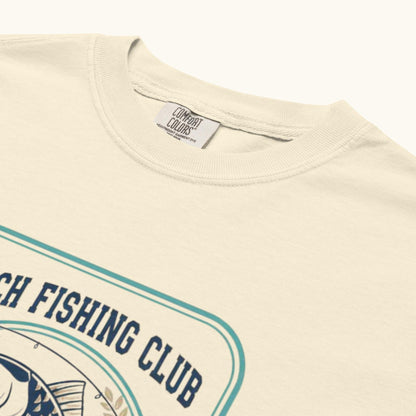 Czech Fishing Club Lifestyle t-shirt with illustrated fish design inspired by Bohemia rivers
