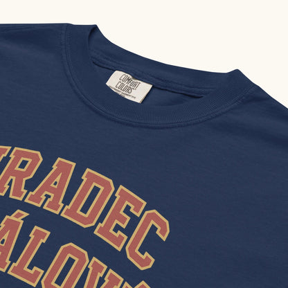 Hradec Králové 1225 unisex t-shirt with vintage collegiate design celebrating Czech heritage
