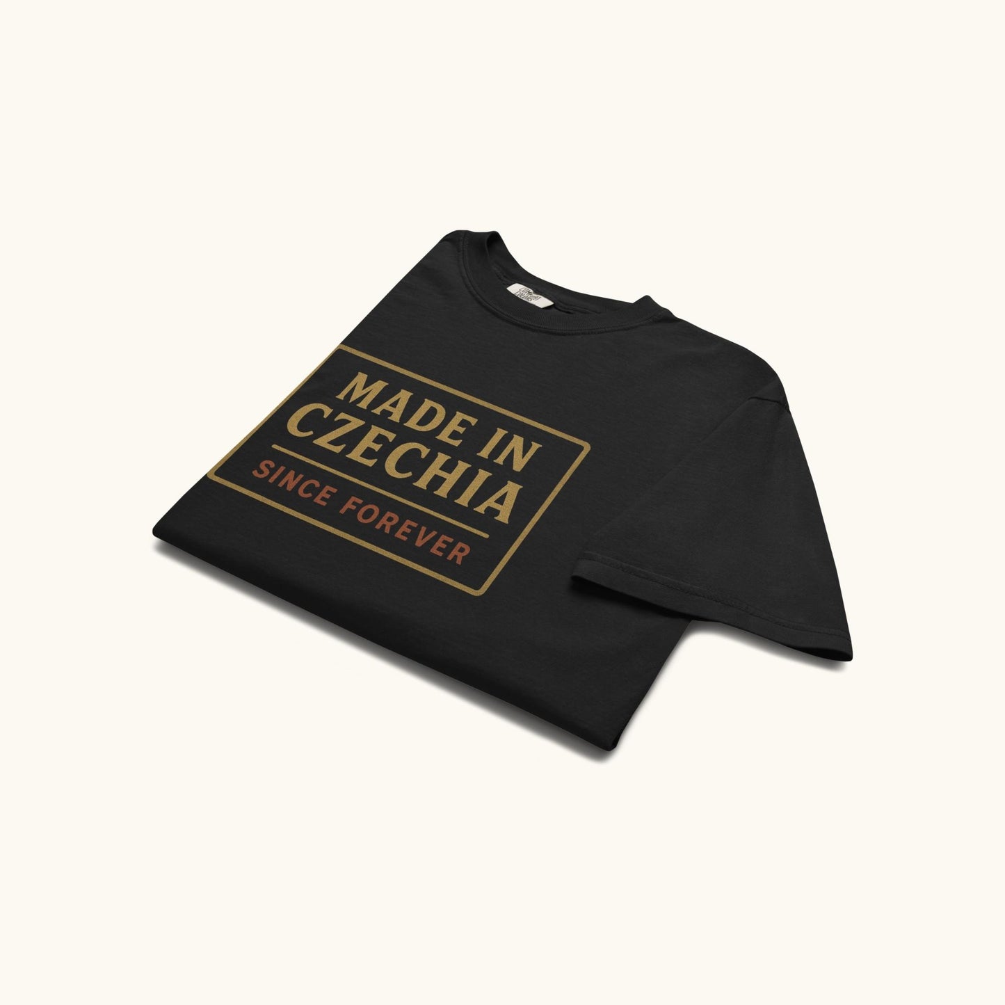 Men’s t-shirt with “Made in Czechia Since Forever” vintage heritage design
