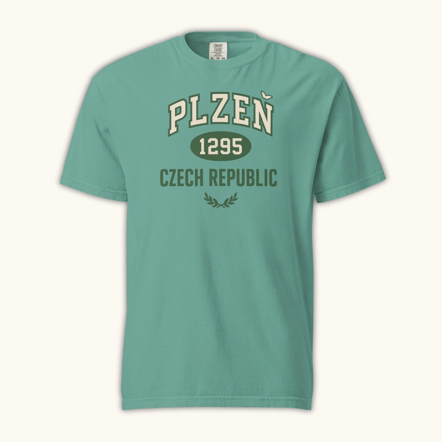Unisex Plzeň 1295 Czech Republic t-shirt vintage collegiate design