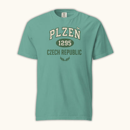 Unisex Plzeň 1295 Czech Republic t-shirt vintage collegiate design