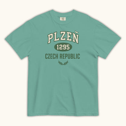 Unisex Plzeň 1295 Czech Republic t-shirt vintage collegiate design