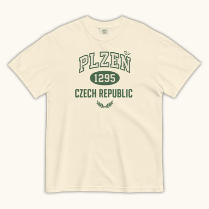 Unisex Plzeň 1295 Czech Republic t-shirt vintage collegiate design
