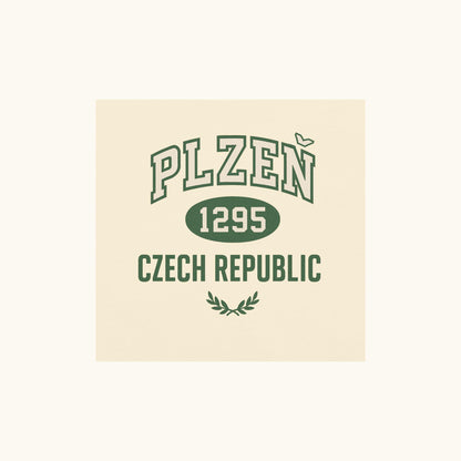 Unisex Plzeň 1295 Czech Republic t-shirt vintage collegiate design