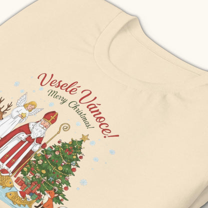 Veselé Vánoce Merry Christmas – Unisex T-Shirt