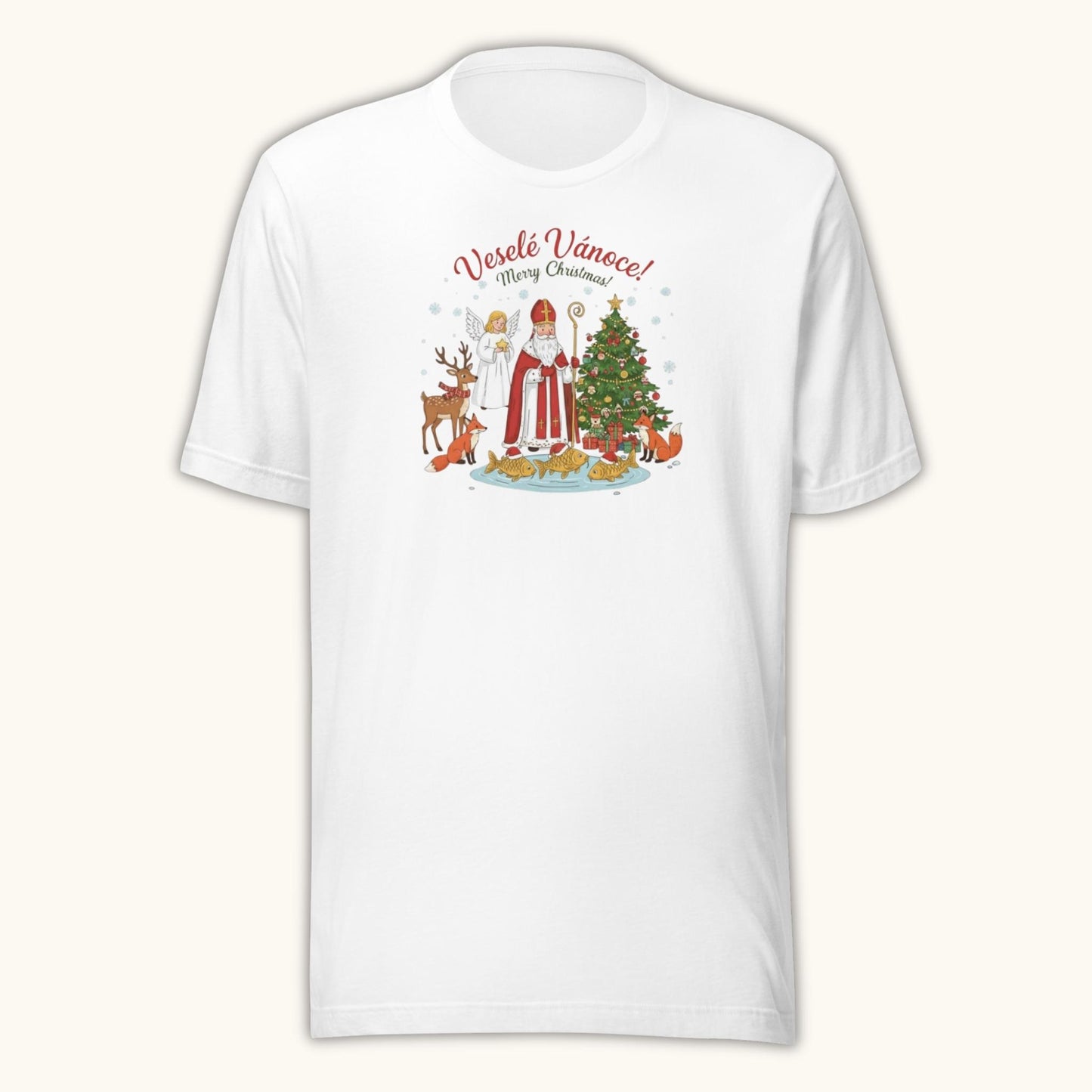 Veselé Vánoce Merry Christmas – Unisex T-Shirt