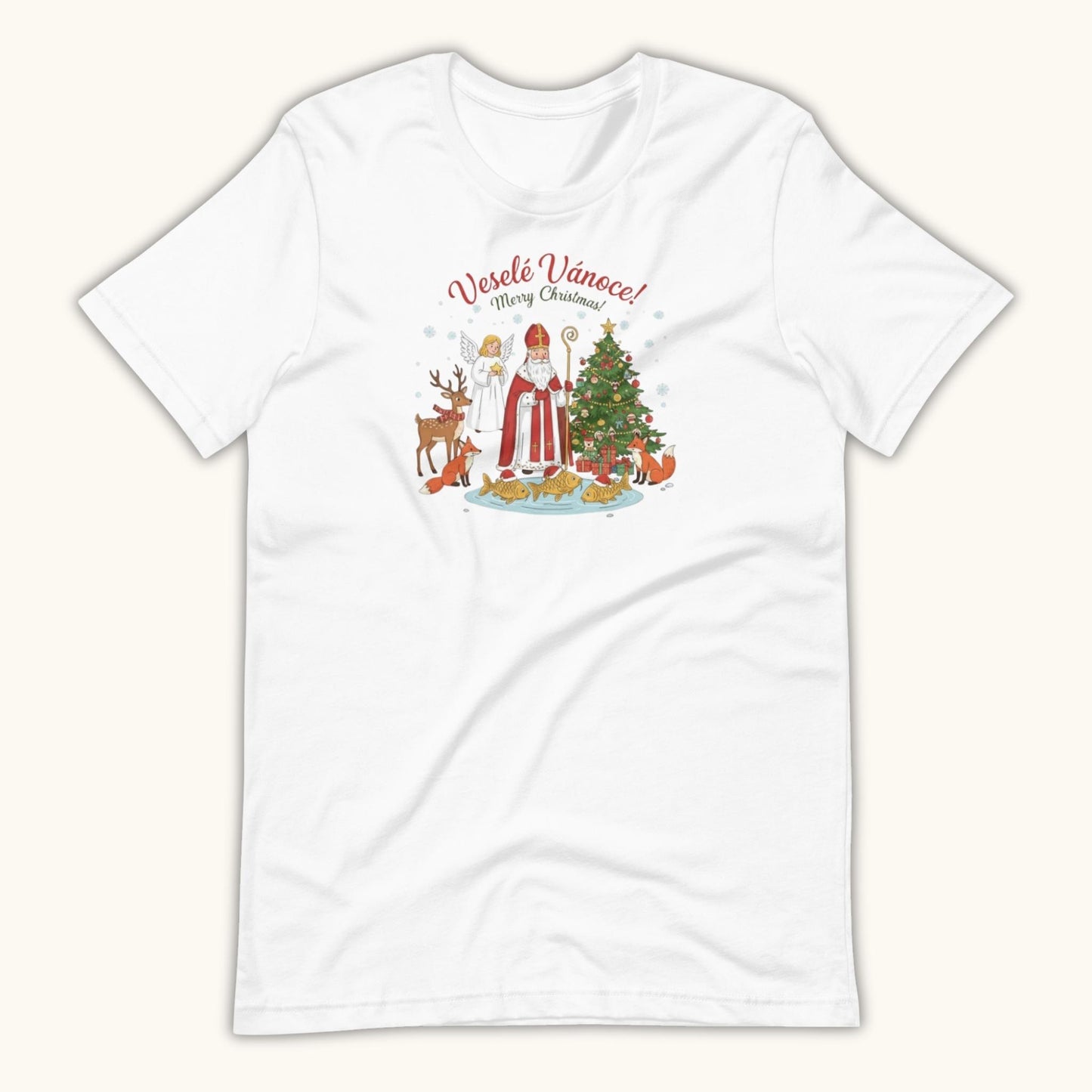 Veselé Vánoce Merry Christmas – Unisex T-Shirt