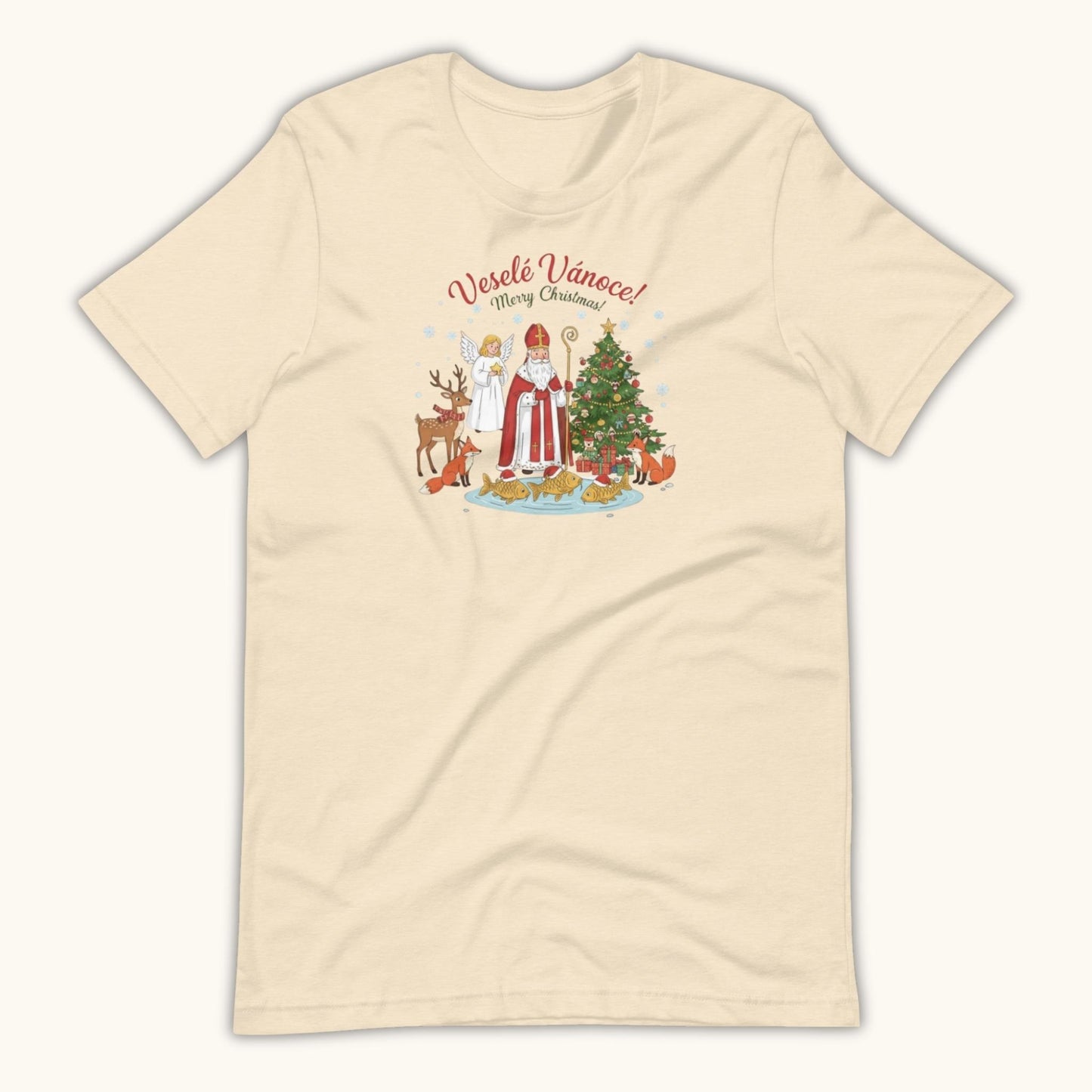 Veselé Vánoce Merry Christmas – Unisex T-Shirt