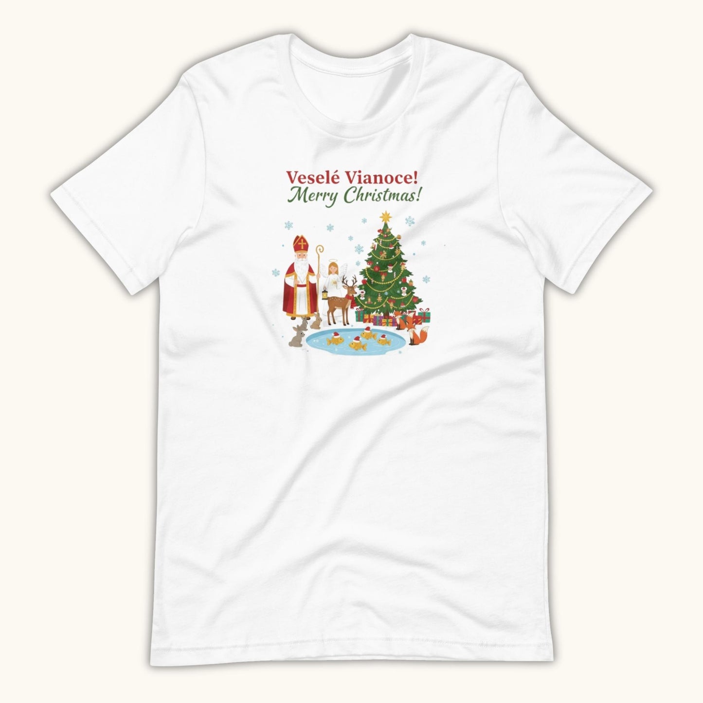 Veselé Vianoce Merry Christmas – Unisex T-Shirt