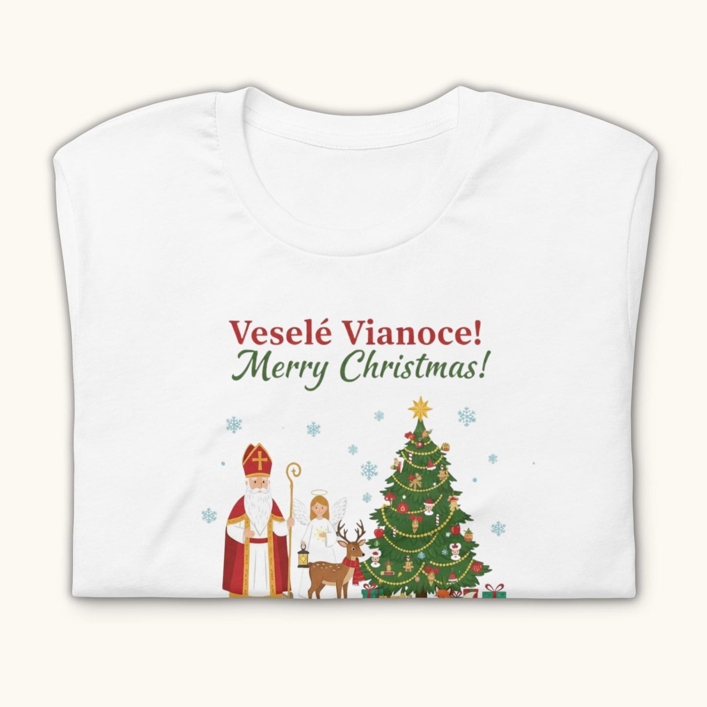 Veselé Vianoce Merry Christmas – Unisex T-Shirt
