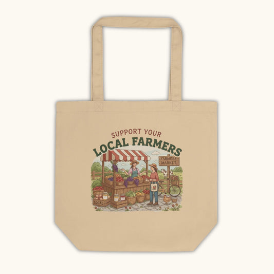 Support Your Local Farmers – Tote Bag