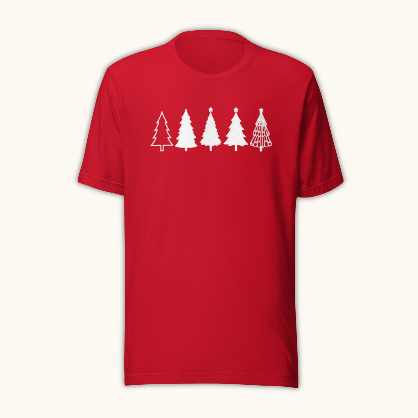 Modern Christmas Trees – Women’s T-Shirt