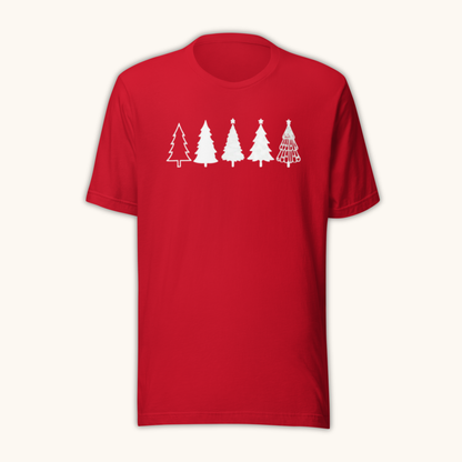 Modern Christmas Trees – Women’s T-Shirt