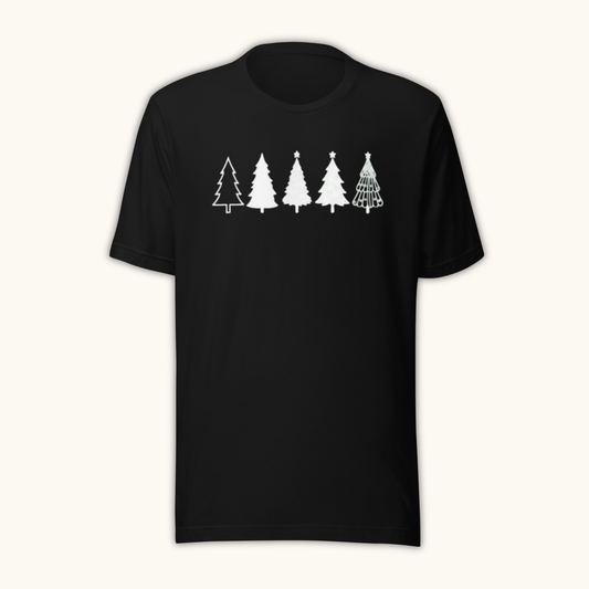 Modern Christmas Trees – Women’s T-Shirt