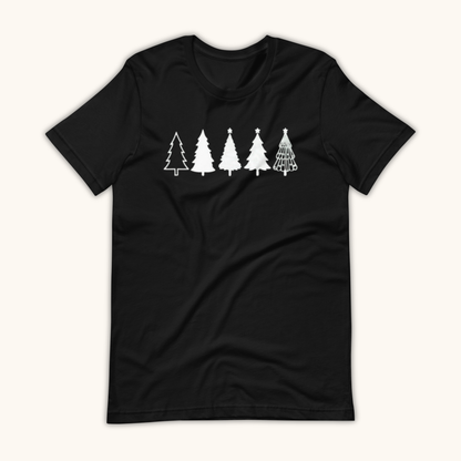 Modern Christmas Trees – Women’s T-Shirt