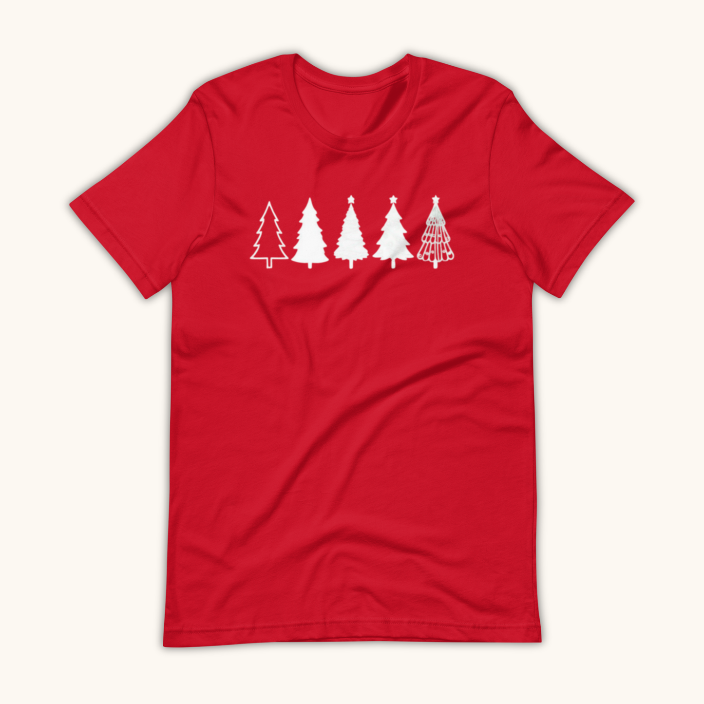 Modern Christmas Trees – Women’s T-Shirt