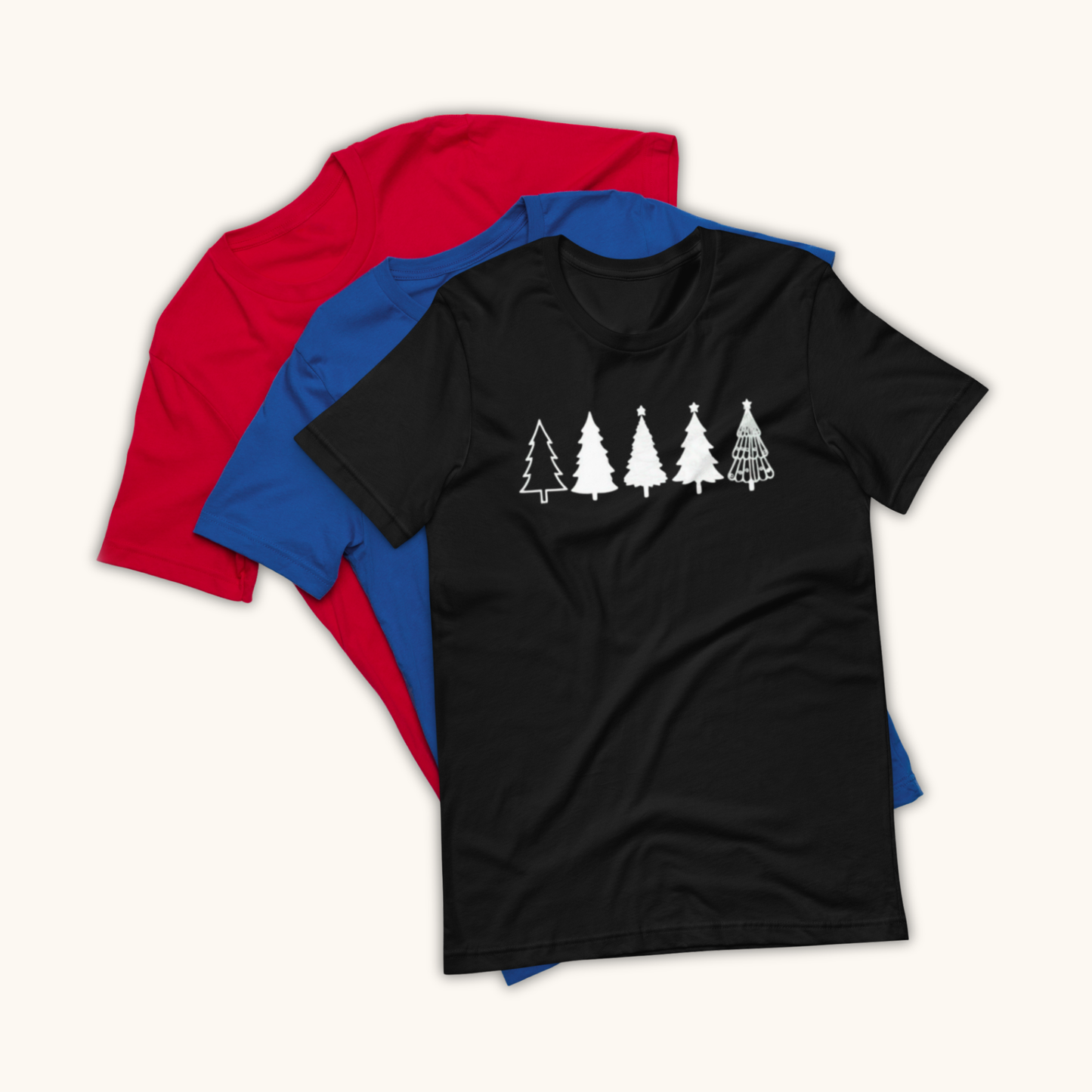 Modern Christmas Trees – Women’s T-Shirt