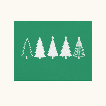 Modern Christmas Trees – Women’s T-Shirt