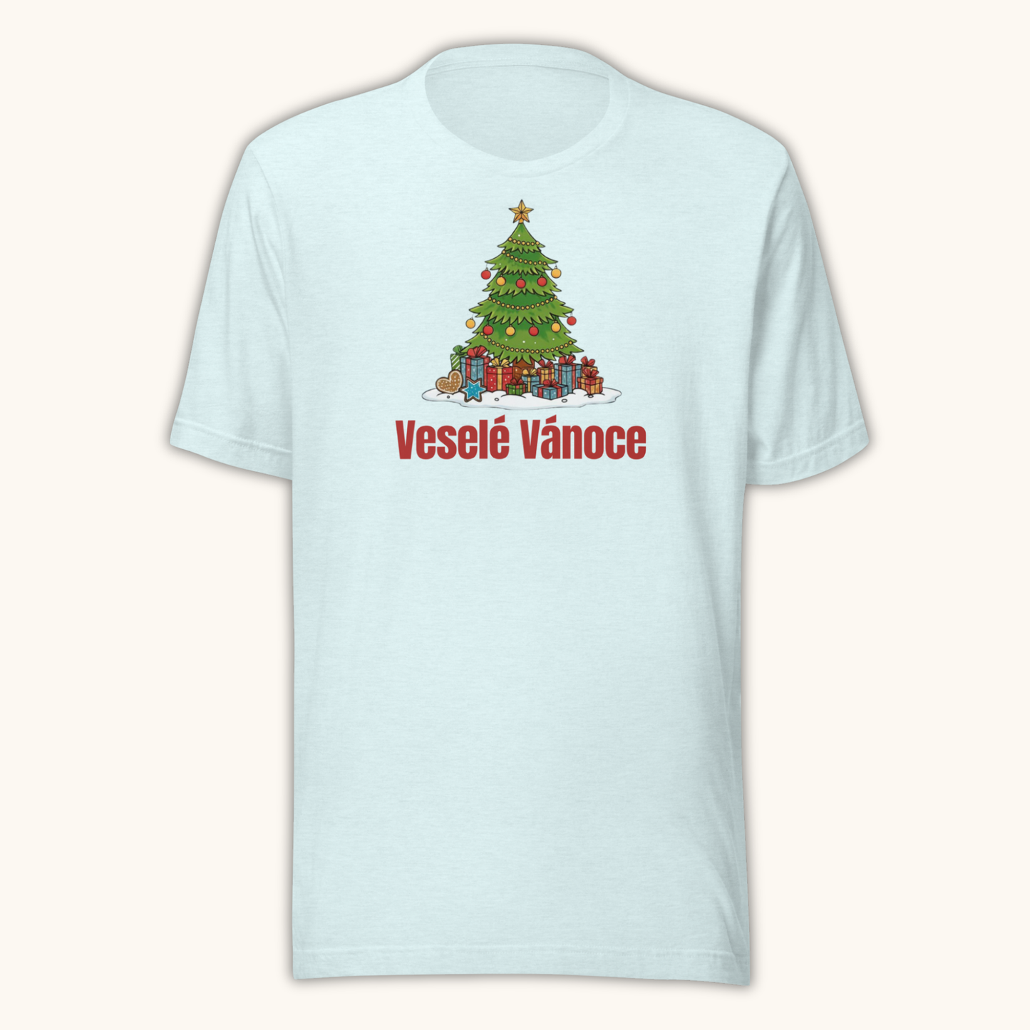 Veselé Vánoce Christmas Tree – Women’s T-Shirt