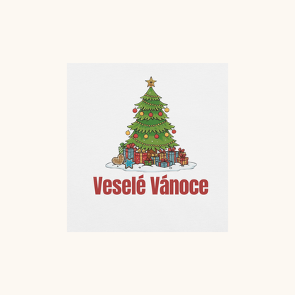 Veselé Vánoce Christmas Tree – Women’s T-Shirt