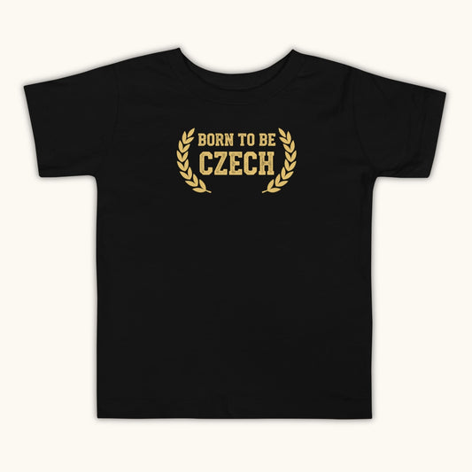 Born to Be Czech – Toddler Short Sleeve Tee