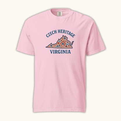 Czech Heritage Virginia – Unisex T-Shirt