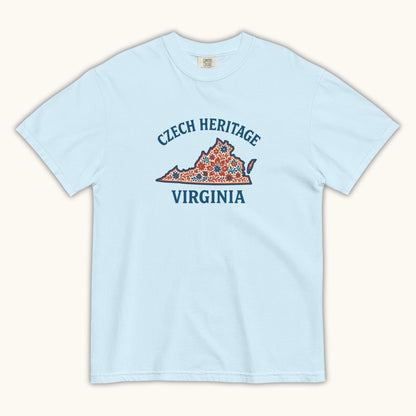 Czech Heritage Virginia – Unisex T-Shirt