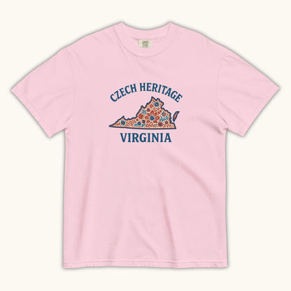 Czech Heritage Virginia – Unisex T-Shirt
