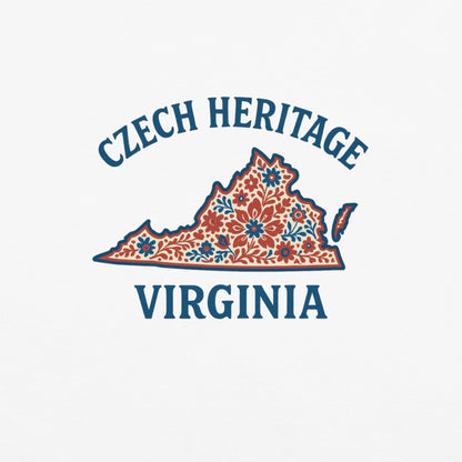 Czech Heritage Virginia – Unisex T-Shirt