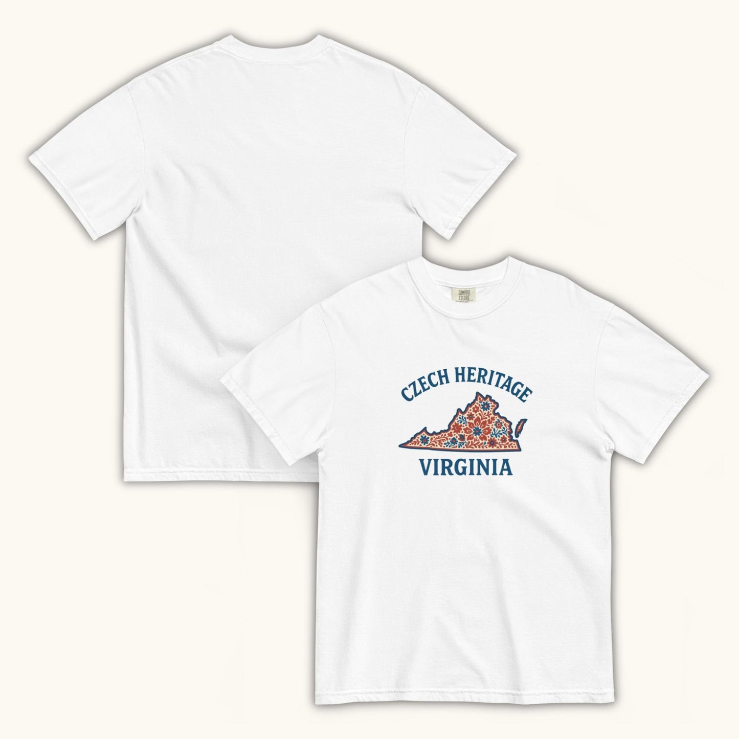 Czech Heritage Virginia – Unisex T-Shirt