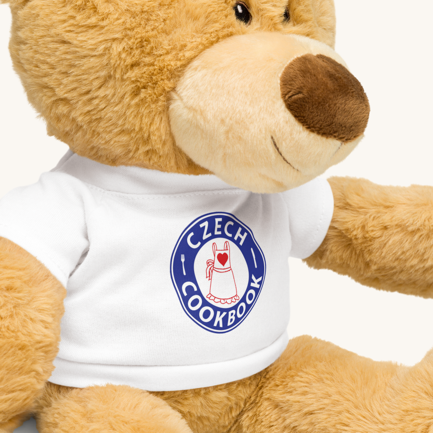 Teddy Bear with a T-Shirt – Czech CookBook Toy