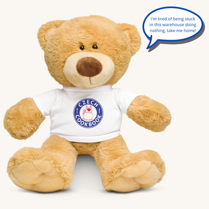 Teddy Bear with a T-Shirt – Czech CookBook Toy