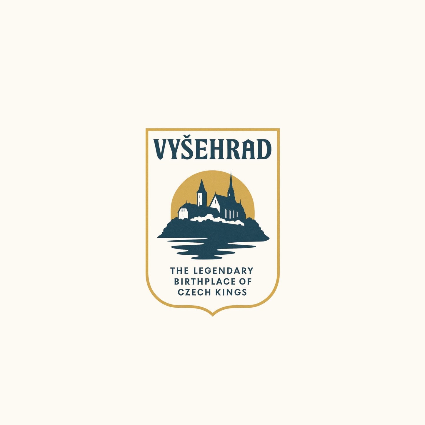 Vyšehrad Birthplace of Czech Kings – Unisex T-Shirt