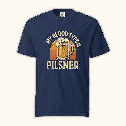 My Blood Type Is Pilsner – Unisex T-Shirt