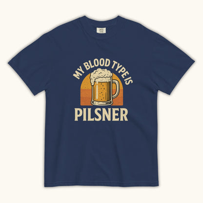My Blood Type Is Pilsner – Unisex T-Shirt