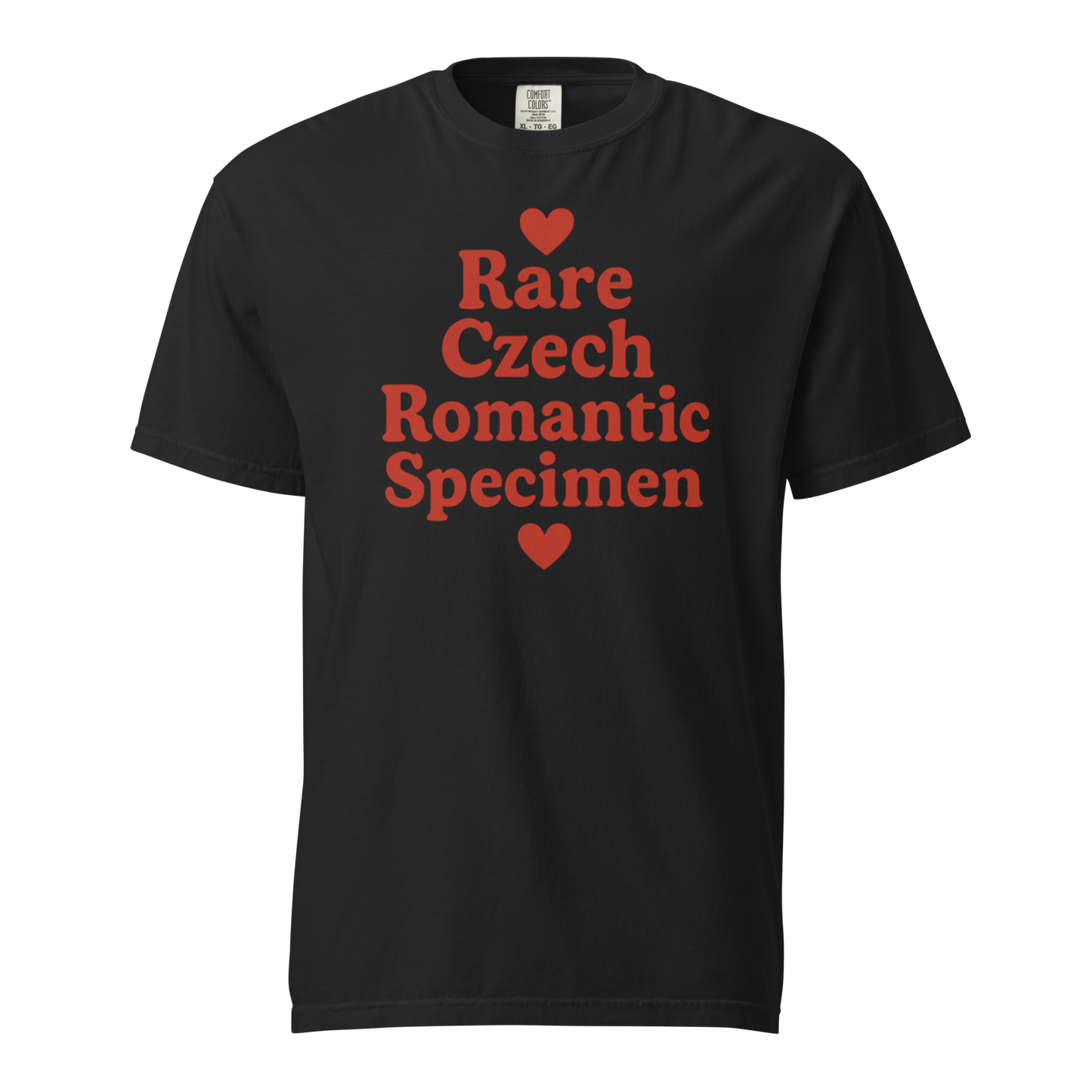 Rare Czech Romantic Specimen T-Shirt – Bold Czech Love Statement Shirt